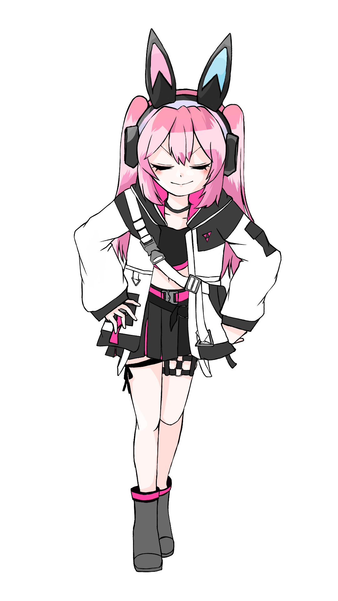 ゲーム立ち絵　ドヤ